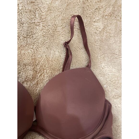 Victoria’s Secret T-Shirt Wear Everywhere Lightly Lined Bra Mauve Women's SZ 32B - Picture 2 of 7